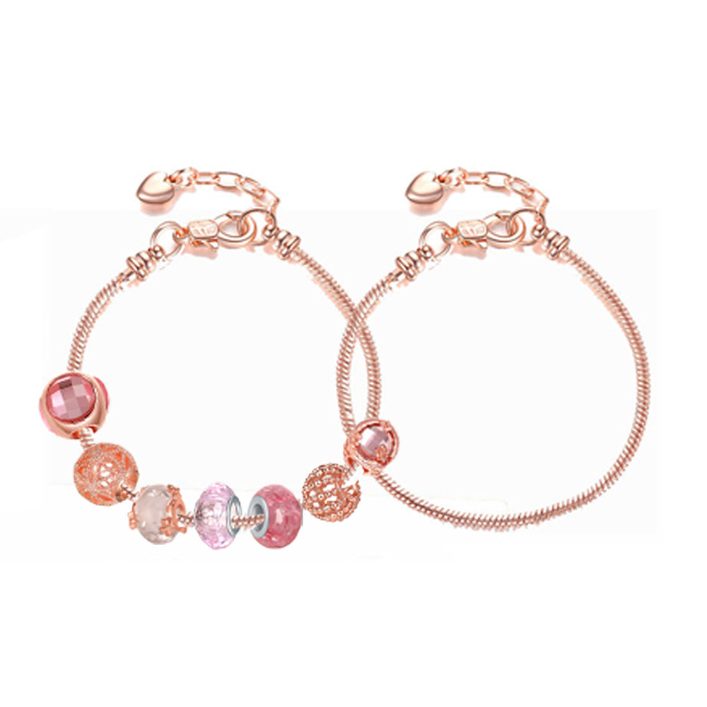 2x Christmas Advent Calendar with DIY Charm Bracelets