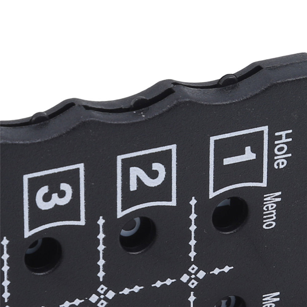 18 Hole Golf Score Counter Stroke Counter Black