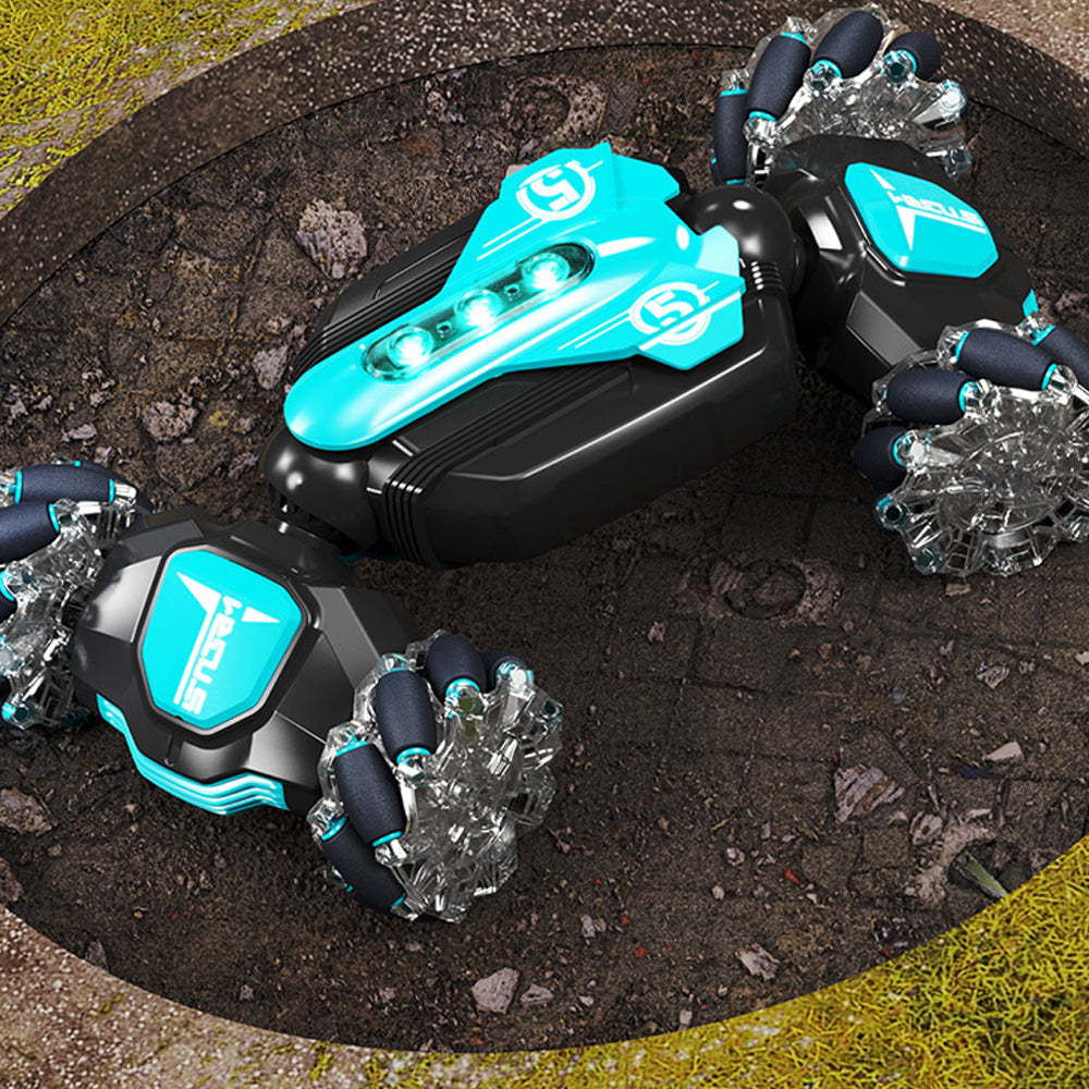 Blue Remote Control Car 2.4GHz High Speed All Terrains Road RC Car Toy