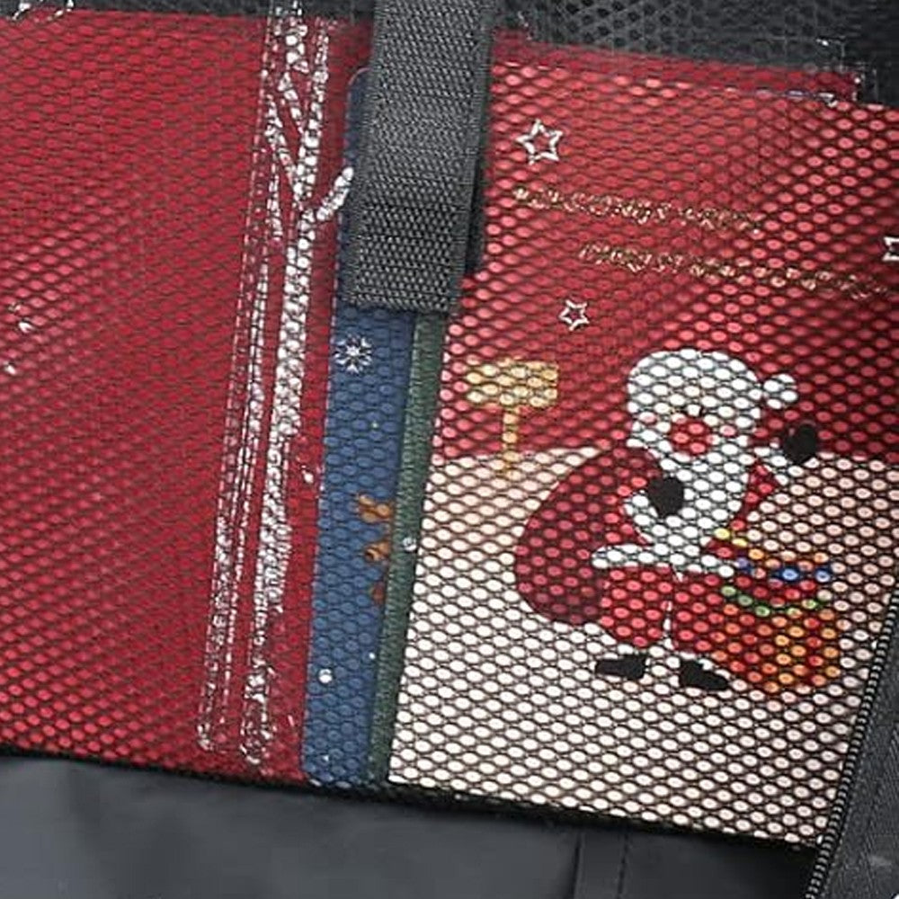 Wrapping Paper Storage Bag Oxford Cloth Christmas Bows Ribbons Organizer Underbed Storage Bag - L