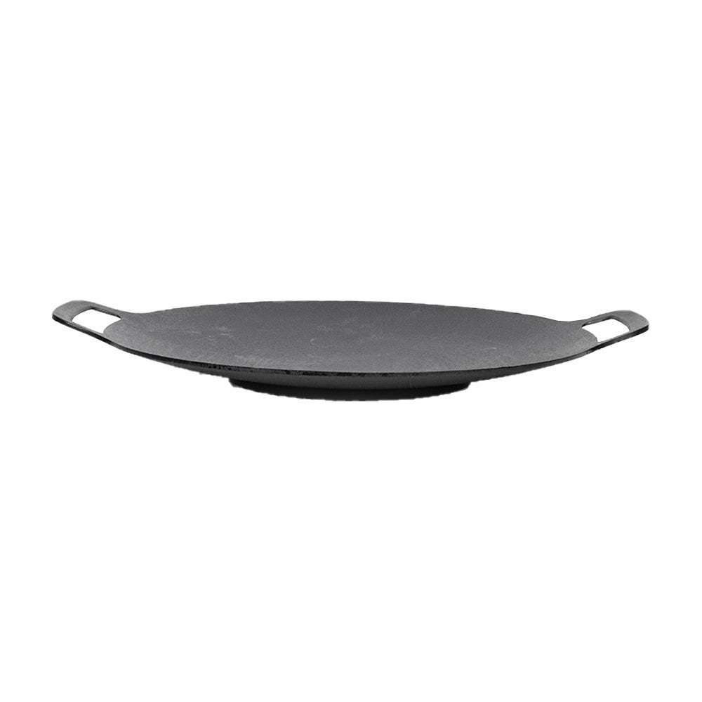 25cm Korean Non-stick BBQ Grill Pan Barbecue Plate for Stovetop and Induction