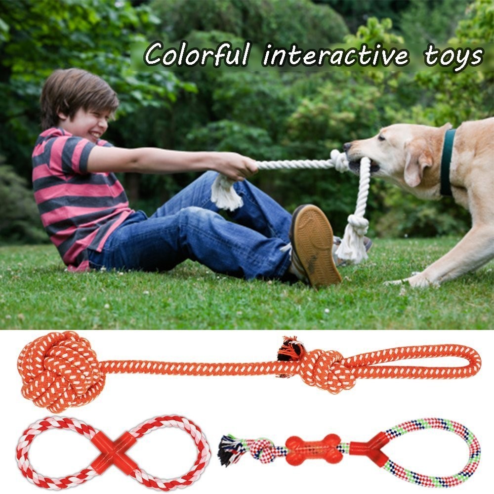 10-Piece Dog Rope Toy Set