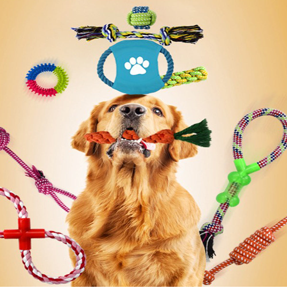 10-Piece Dog Rope Toy Set