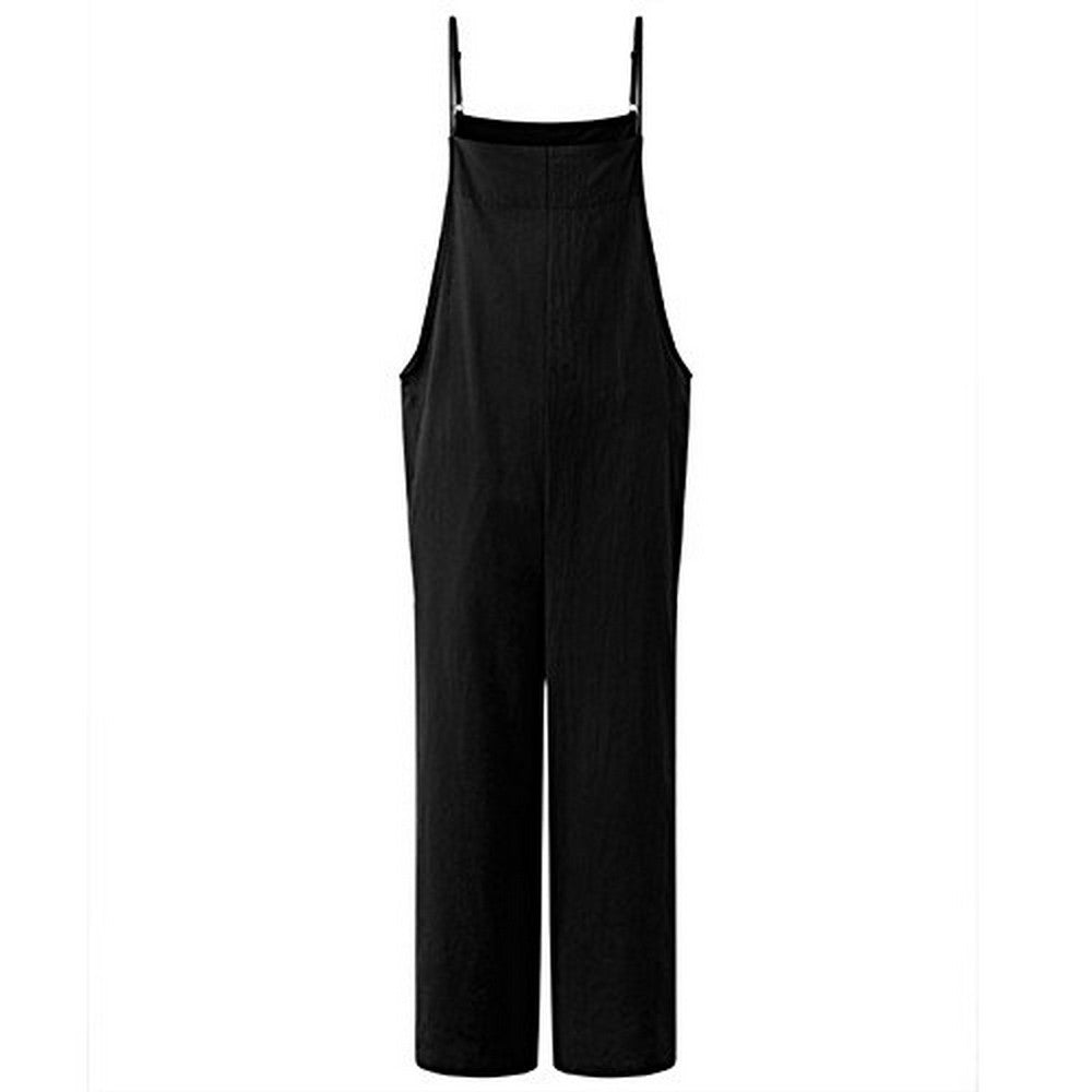 Women's Wide Leg Jumpsuit Black