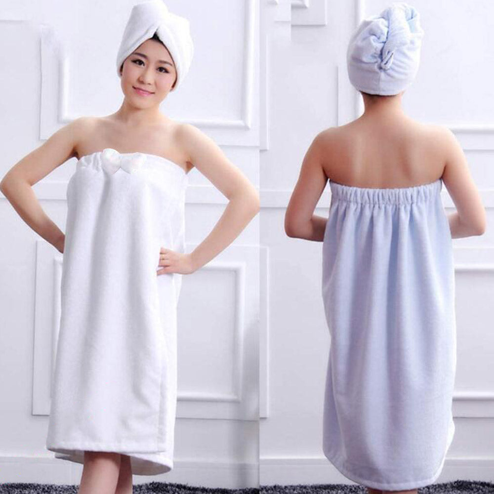 Woman Hat Bathing Towel Shower Supply