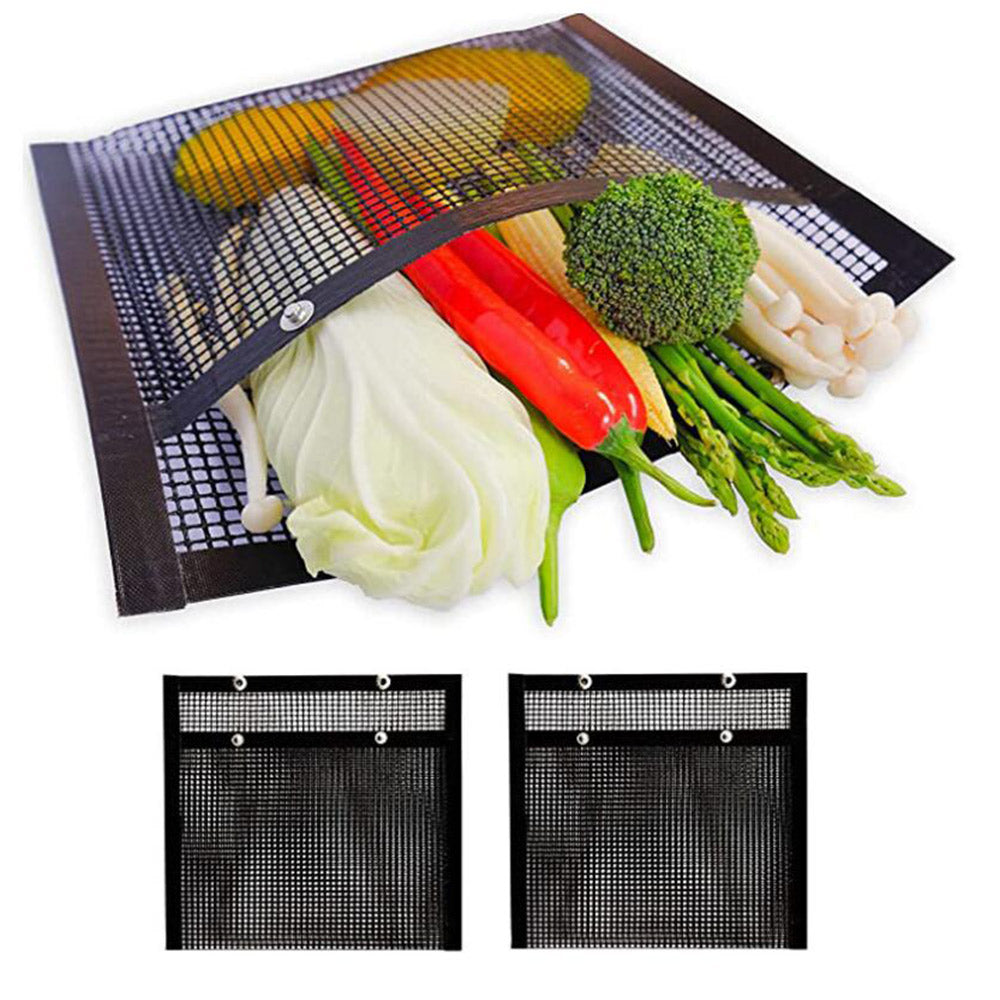 2X BBQ Large
Non-Stick Mesh Grilling Bags