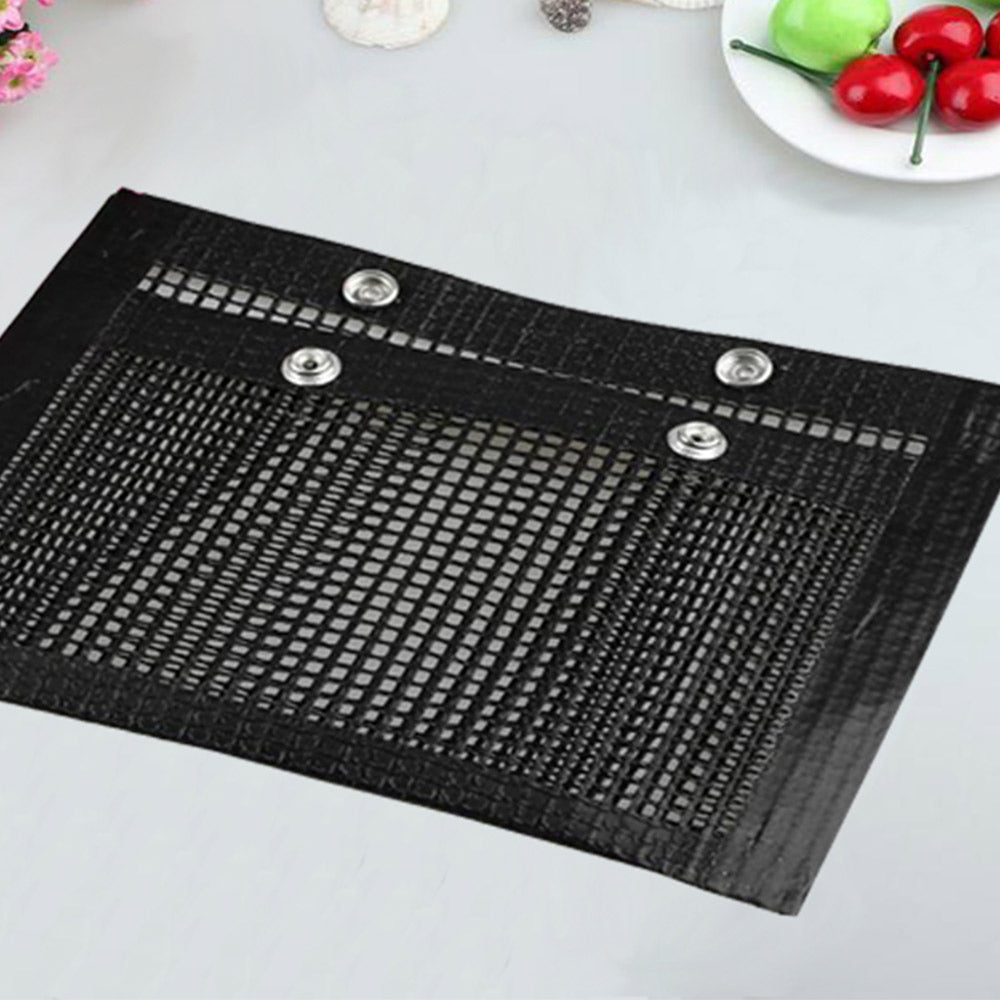 4X BBQ Small Non-Stick Mesh Grilling Bags
