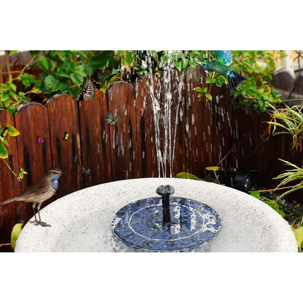 2 Pack Solar Power Floating Fountain