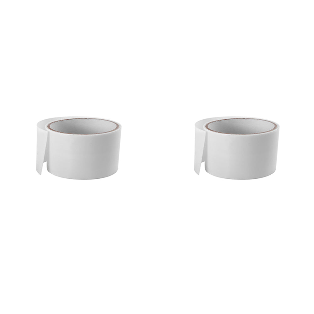 2pcs 5X150CM Waterproof Adhesive Repair HomeTape-White