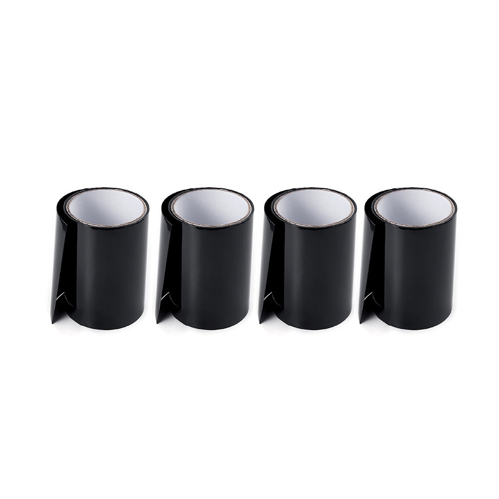 4pcs 10X150CM Waterproof Adhesive Repair HomeTape-Black