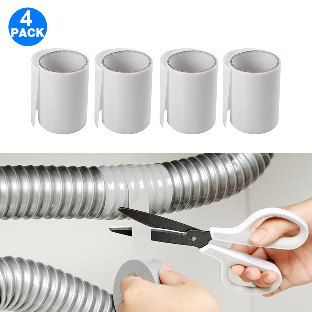 4pcs 10X150CM Waterproof Adhesive Repair HomeTape-White