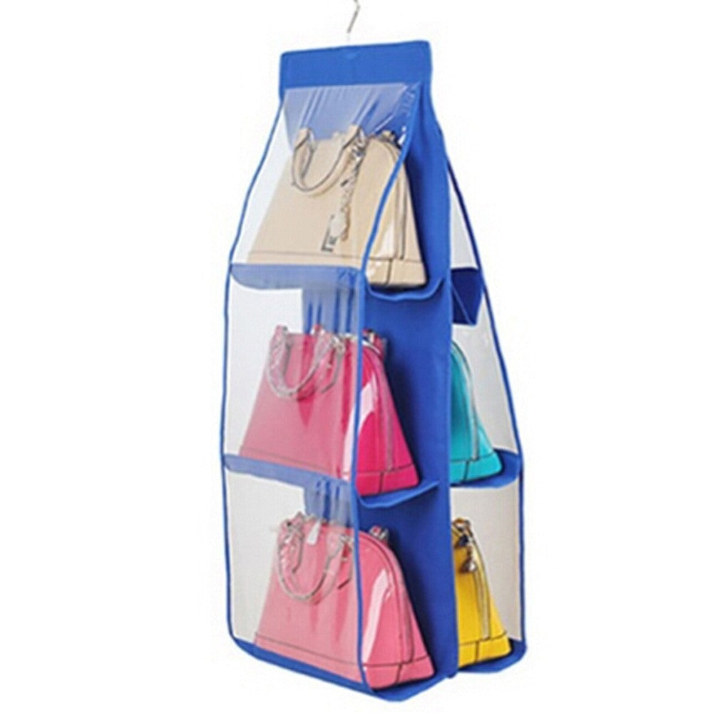 2 Pack Hanging Handbag Organisers