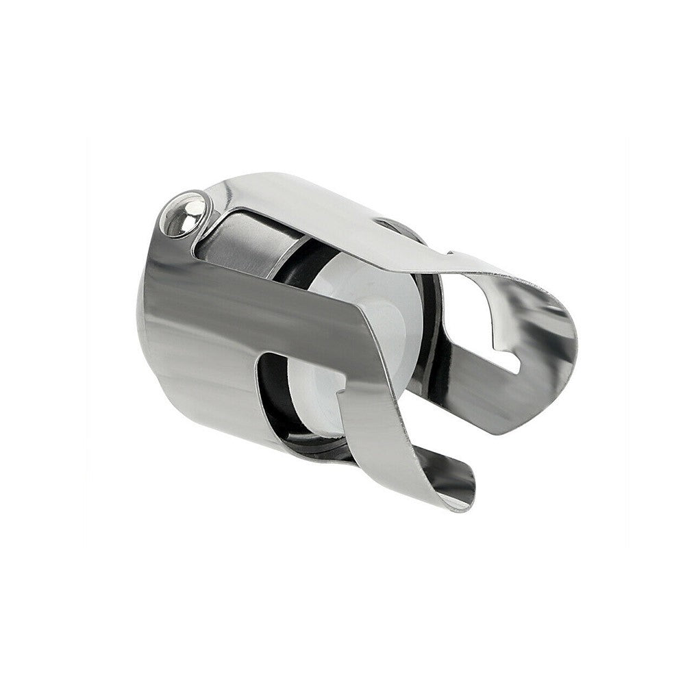 6 X Stainless Steel Wine Bottle Stoppers