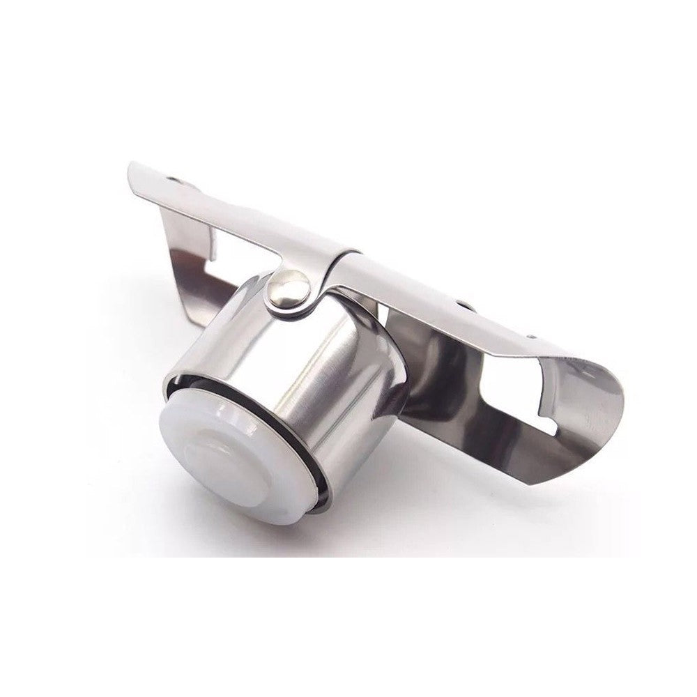 6 X Stainless Steel Wine Bottle Stoppers
