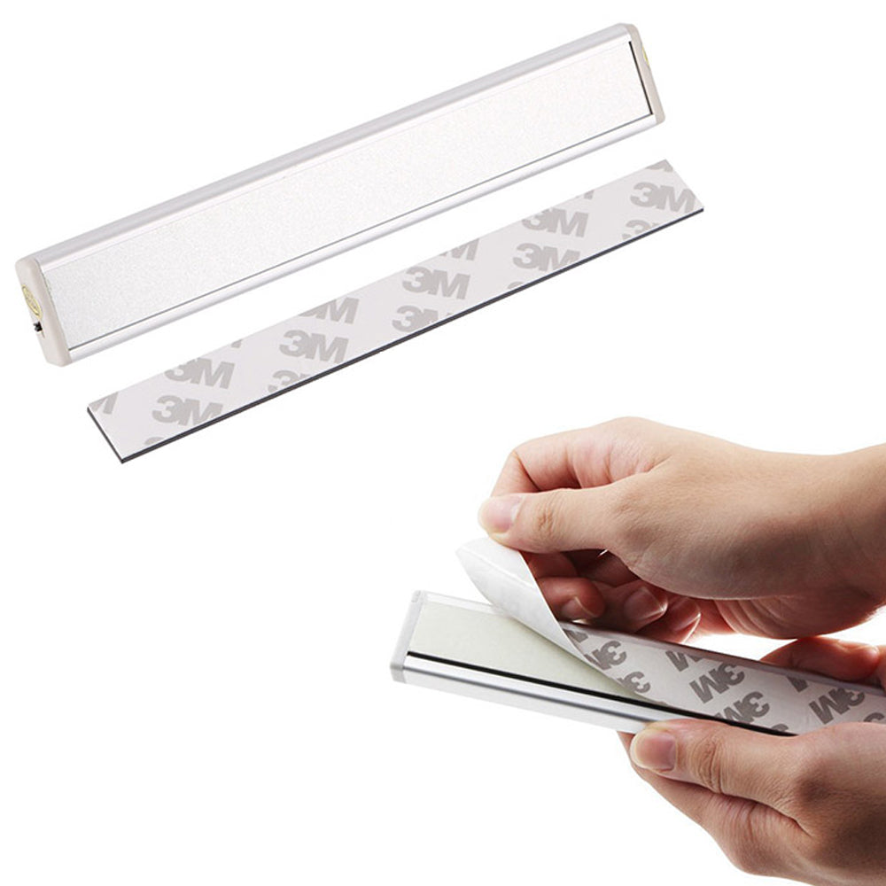 6 X Wireless 10 LED Closet Lights Bar Battery Powered Night Light Kitchen Lamp White