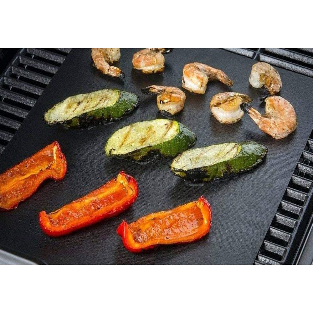 4pcs Non Stick BBQ Grill Mats Set