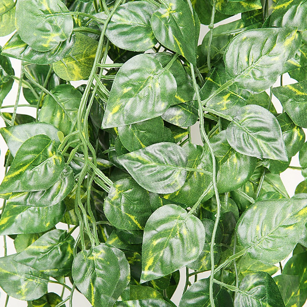 2Pcs Artificial Plants Ivy Vine Hanging Leaf Garland Plants Home Decoration - Style 1