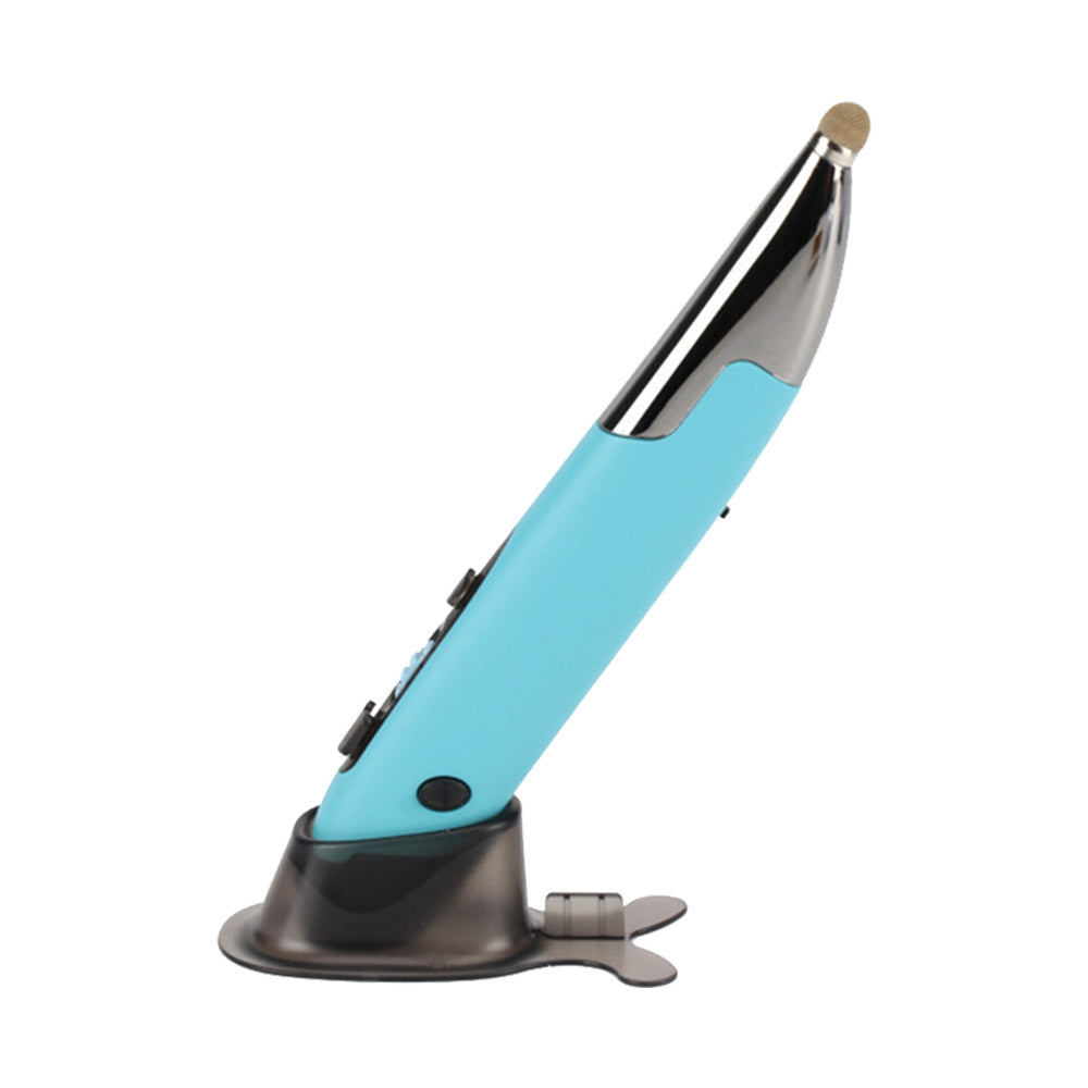 2.4G Bluetooth Wireless Mouse Pen Wireless Mouse Touch Pen USB Rechargeable Mouse Pen Mini Mice for Tablet Laptop Blue