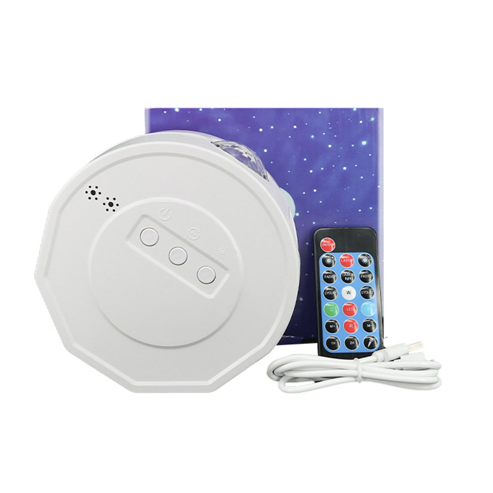 LED Starry Sky Galaxy Projector Lamp with Speaker Remote Control Night Light