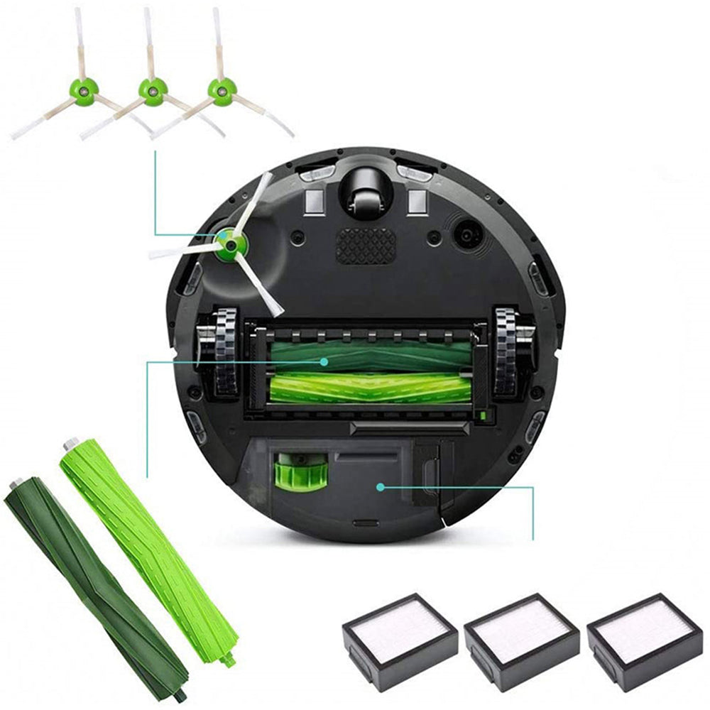 12Pcs Replacement Parts Sweeping Robot Roomba Filter for iRobot Roomba i7 E5 E6
