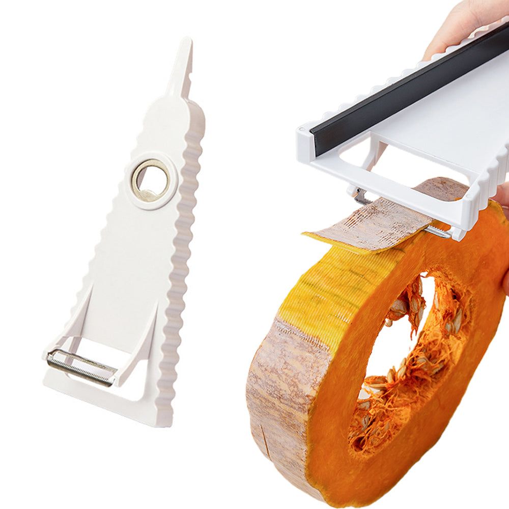 White 5 in 1 Multifunctional Vegetable Fruits Peeler Bottle Opener