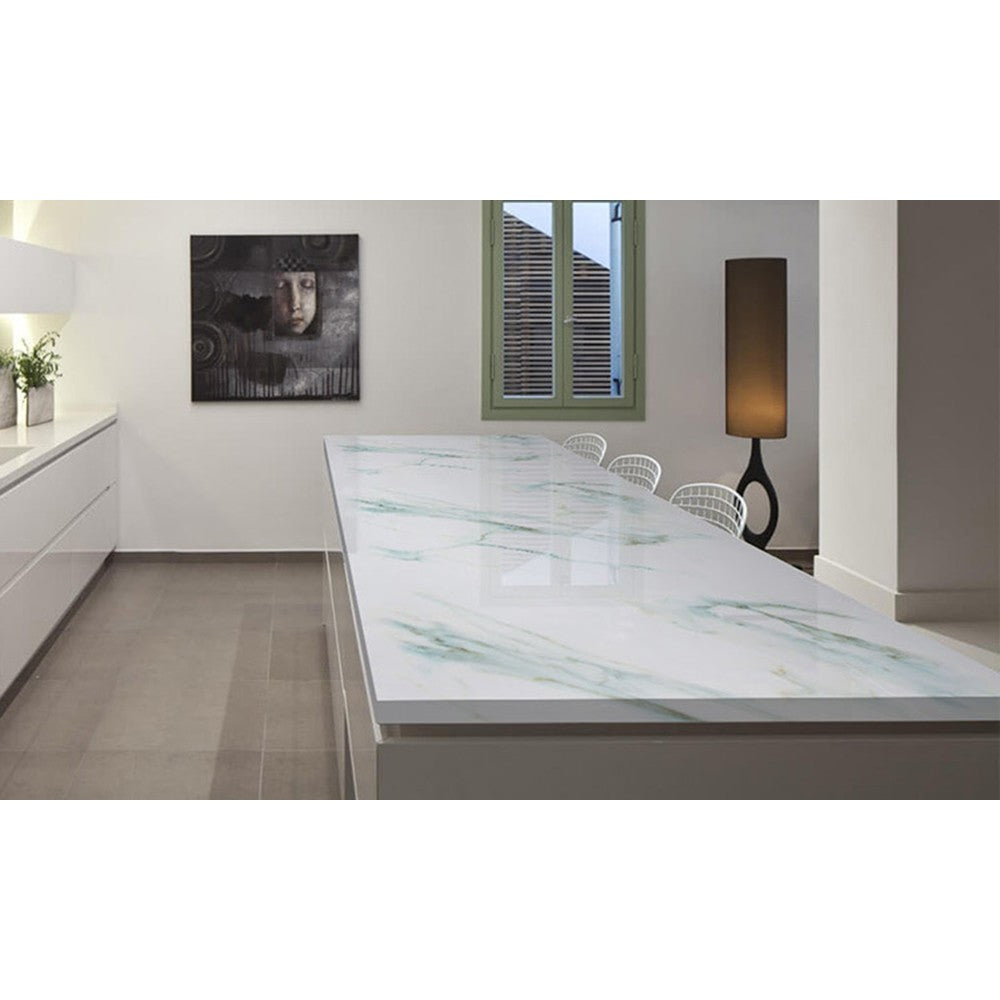1 Roll 5M Kitchen Marble Effect Vinyl Film Wall Sticker Home Decor Style 1