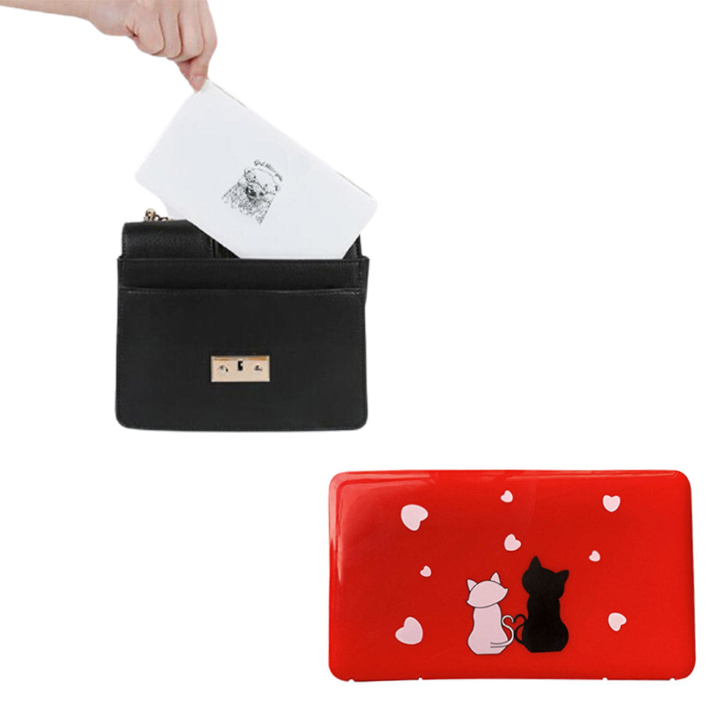 2pcs Health Face Mask Storage Boxs -Red and White