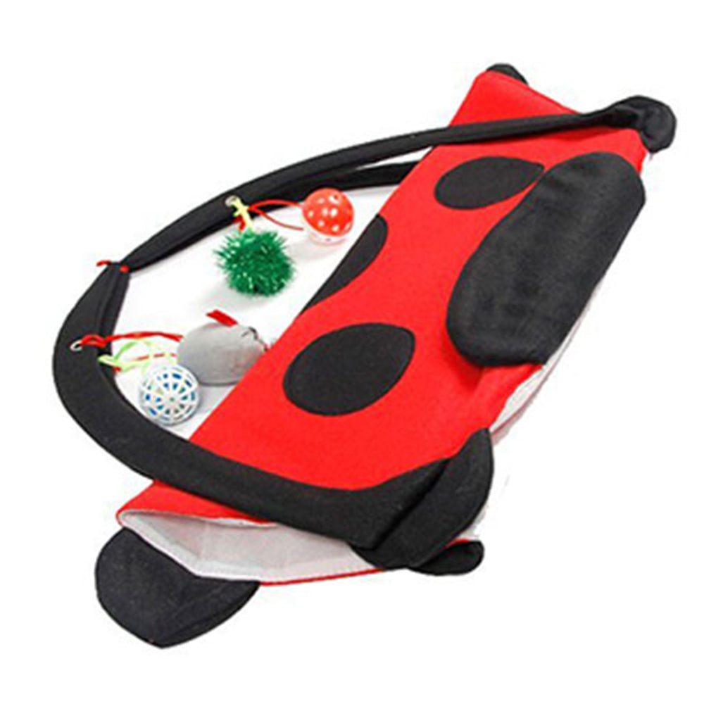 Cat Activity Center Pet Cat Toys with Hanging Toy Balls