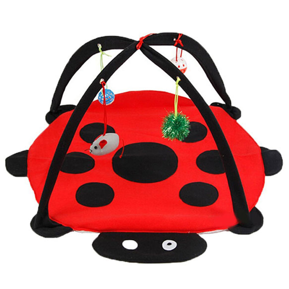 Cat Activity Center Pet Cat Toys with Hanging Toy Balls