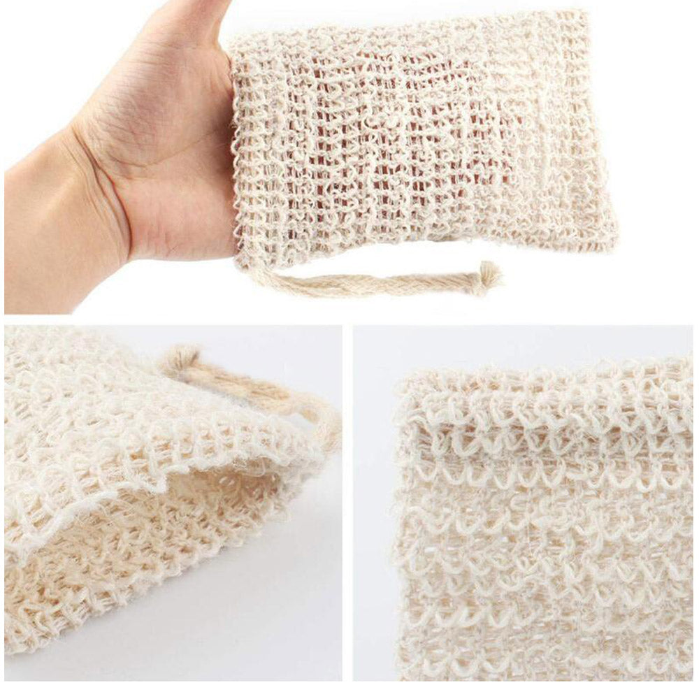10X Health Cotton-Linen Exfoliating Soap Bags
