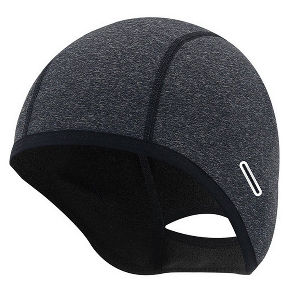 2 X Skull Caps Helmet Winter Thermal Liner with Glasses Port WITHOUT GLASSES