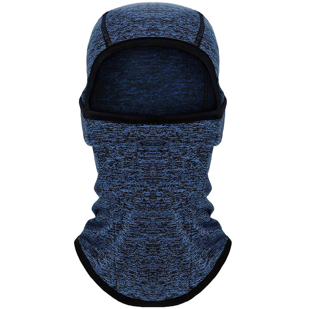 Outdoor Kids Ski Hat with Face Mask-Blue