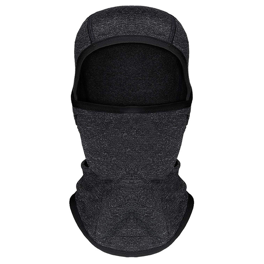 Outdoor Kids Ski Hat with Face Mask-Dark grey