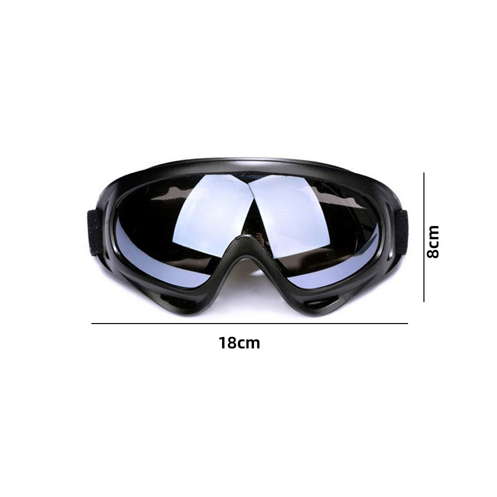 One Pair of Outdoor Ski Goggles-Black