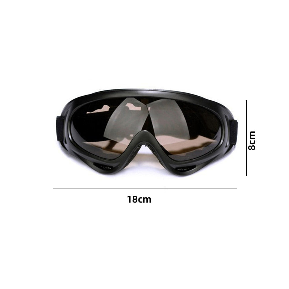 One Pair of Outdoor Ski Goggles-Marron