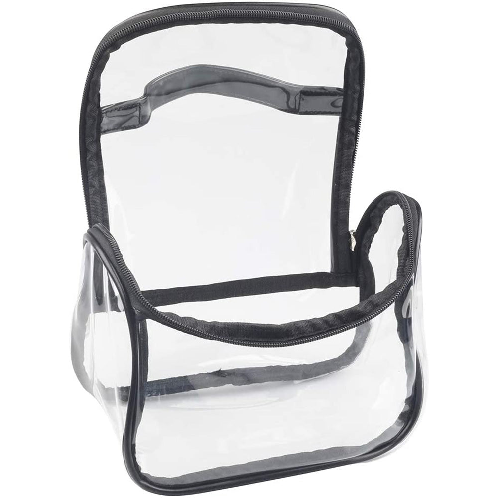 Makeup Clear Cosmetic Bag-Black