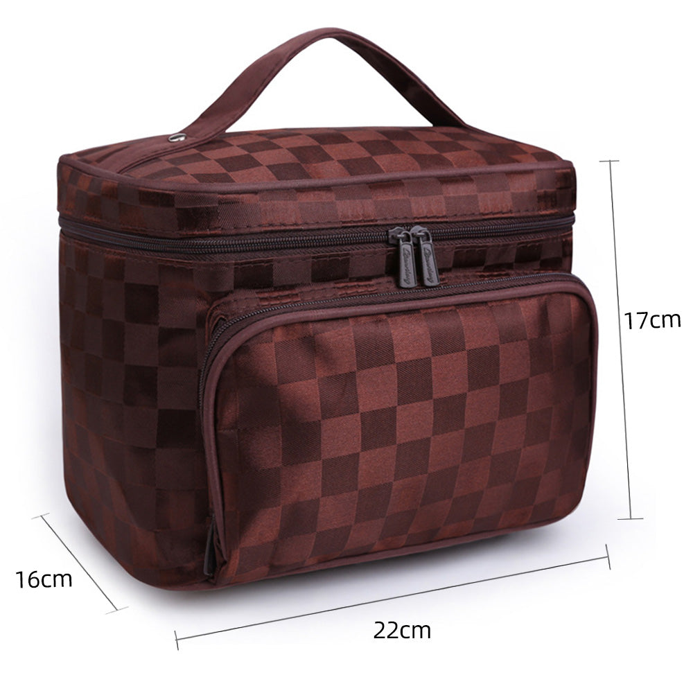 Large Makeup Bag-Coffee
