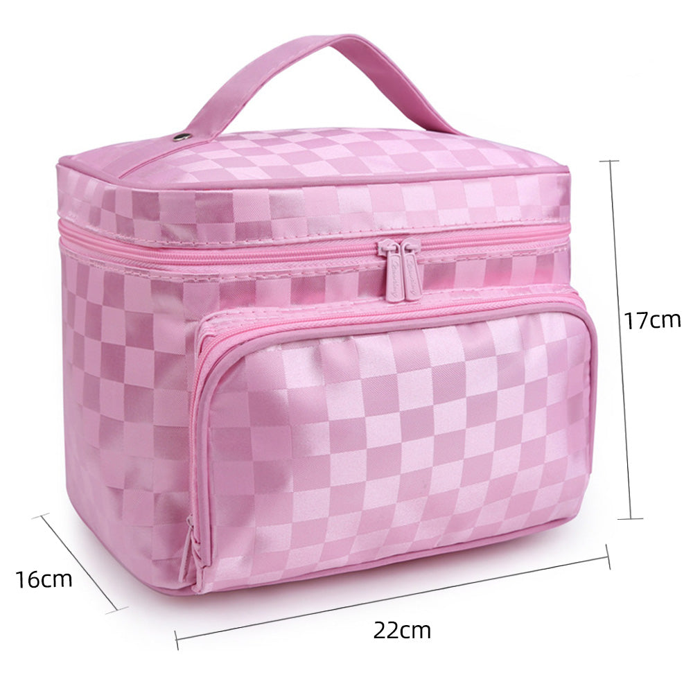 Large Makeup Bag-Pink