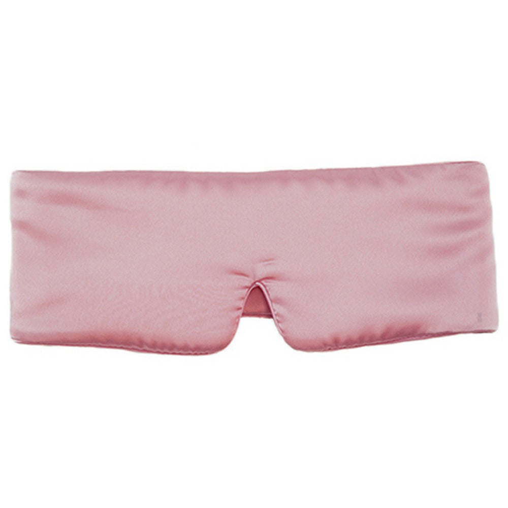 2 X Black and Pink Mulberry Silk Eye Masks
