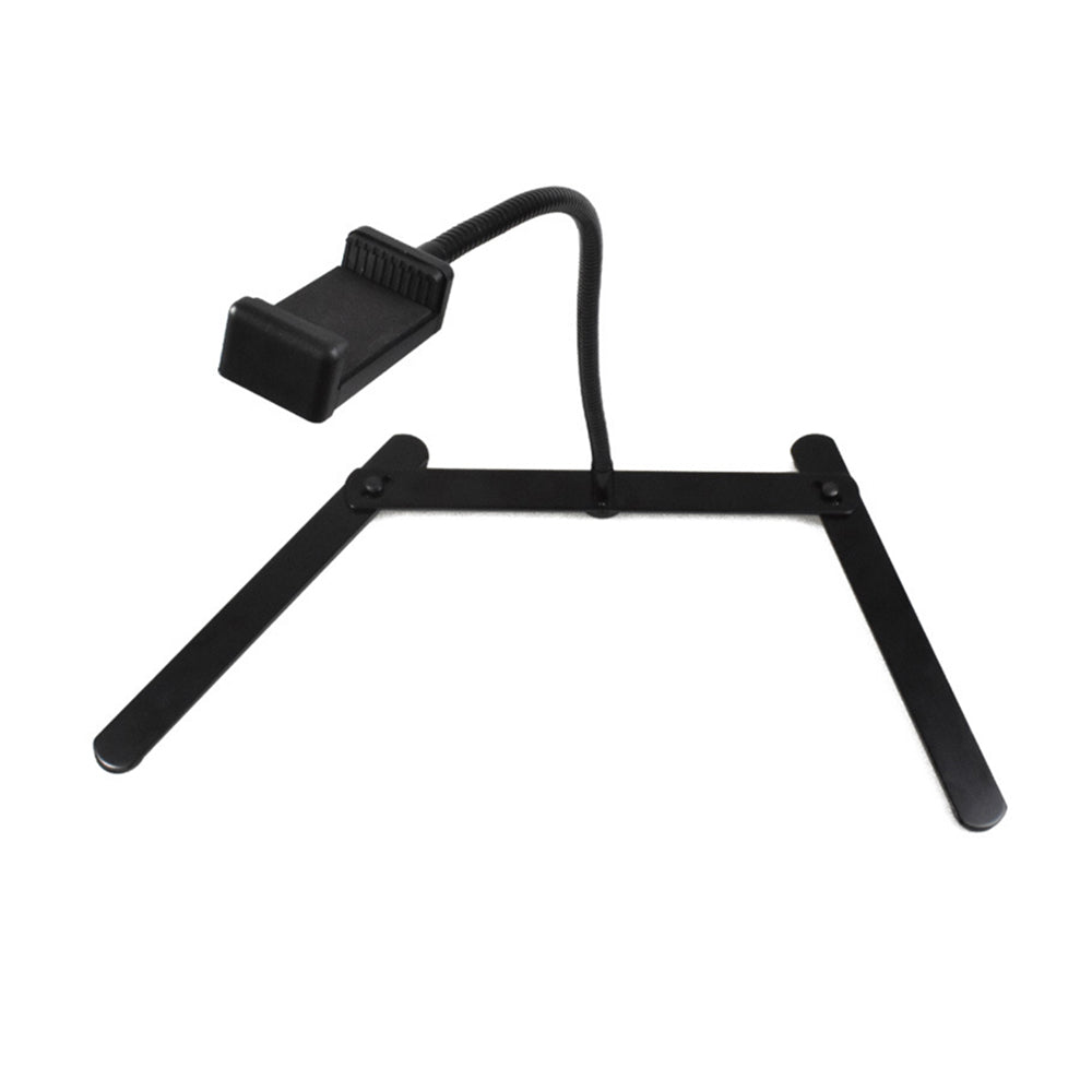 1 X Adjustable Tripod With Cellphone Holder Overhead Phone Mount