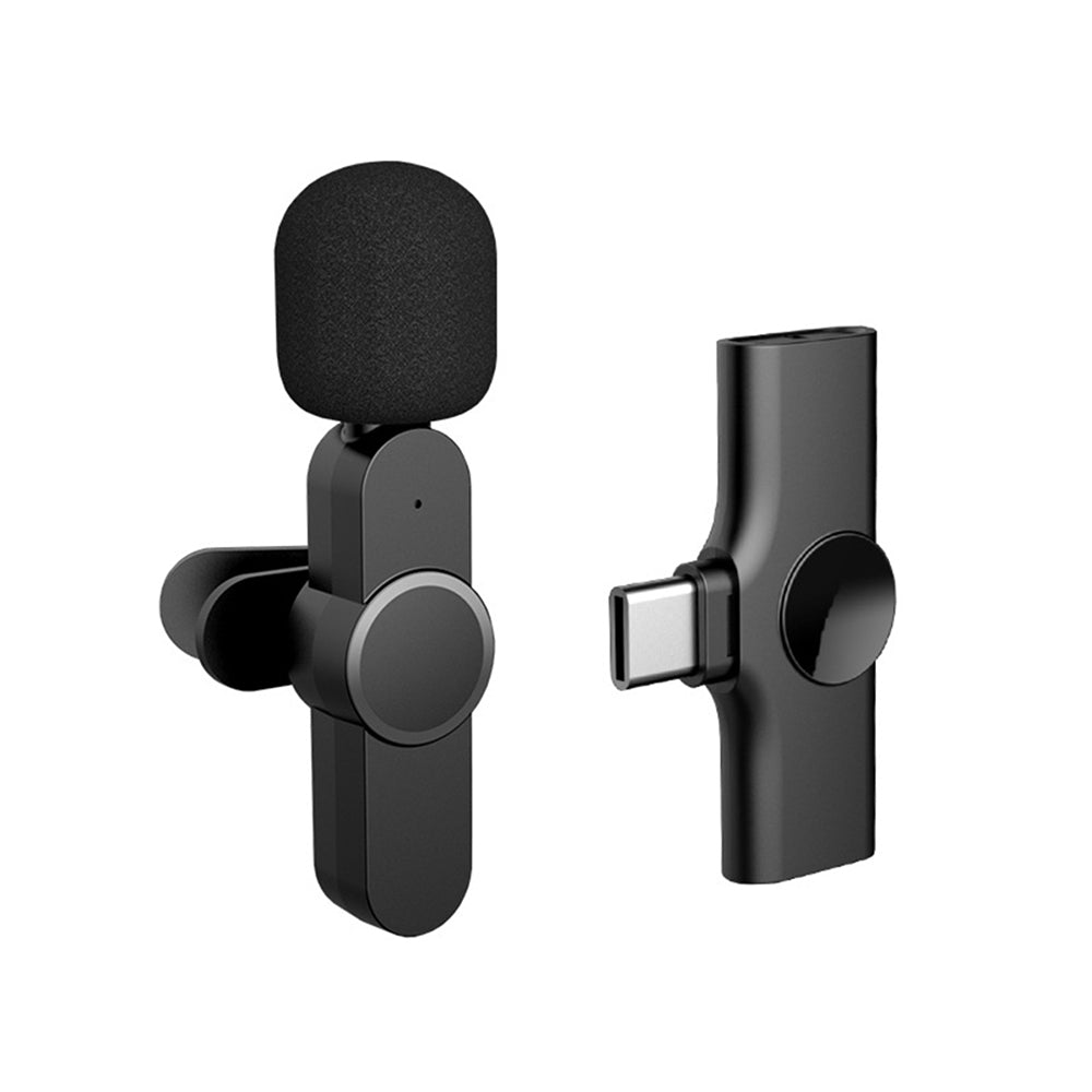 2 X Wireless Lavalier Microphone Portable Audio Video Microphone