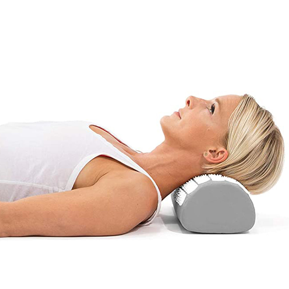 Body Massager Acupressure Cushion Mat Grey