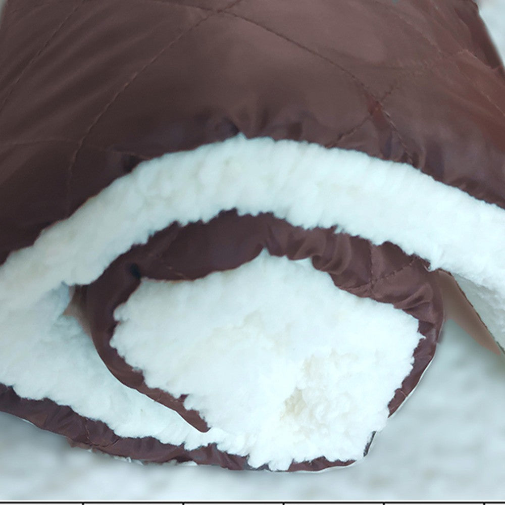 76x59cm Winter Warm Pet Blanket Coffee