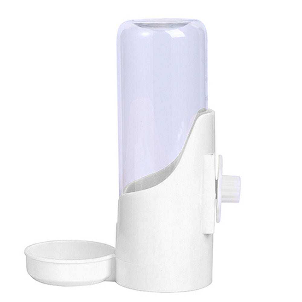 2Pcs Hanging Pet Automatic Waterer White and Light Blue