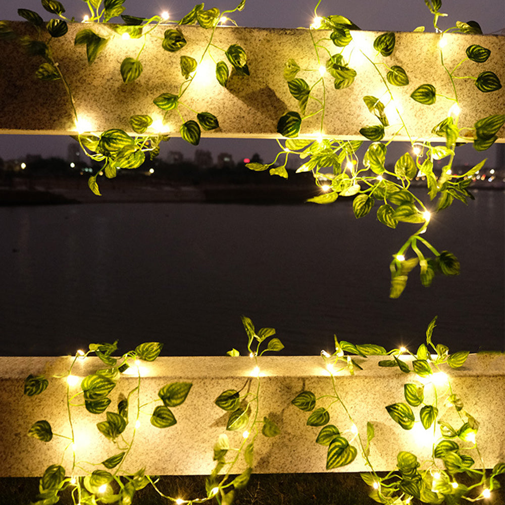 5 Meter Artificial Ivy Watermelon Leaves String Light