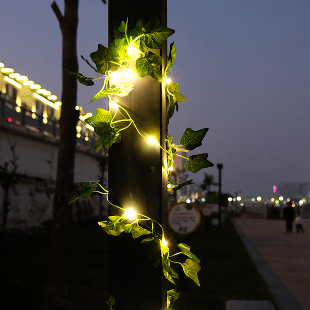5 Meter Artificial Ivy Maple Leaves String Light