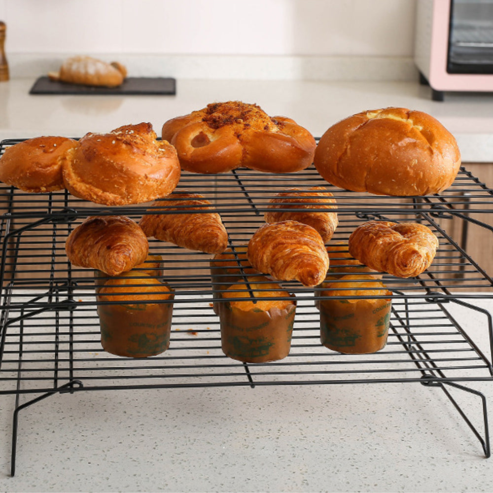3-Tier Stackable Baking Cooling Racks Cake Rack