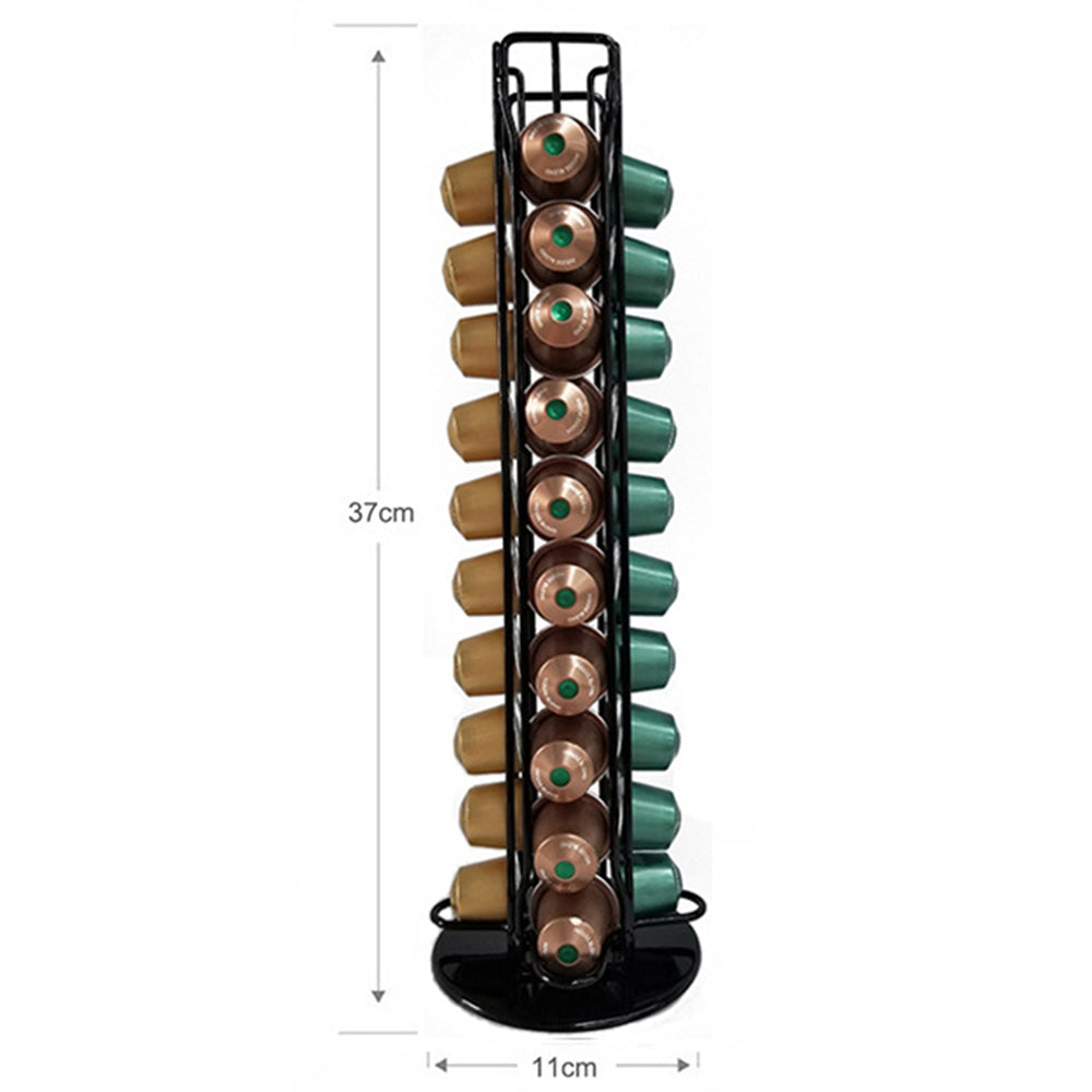 1X Coffee Pod Holder for 40 Nespresso Vertuo Capsules