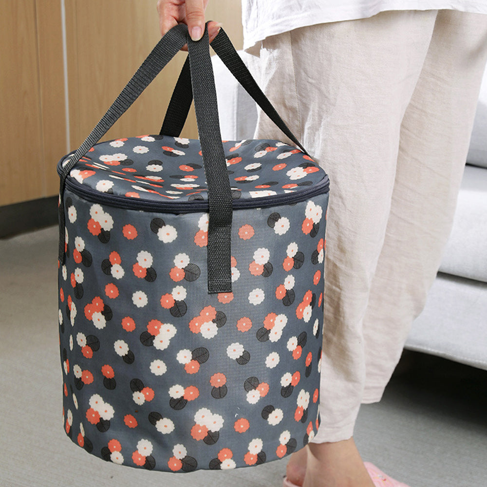 1X Foldable Outdoor Foot Bath Bucket Bag