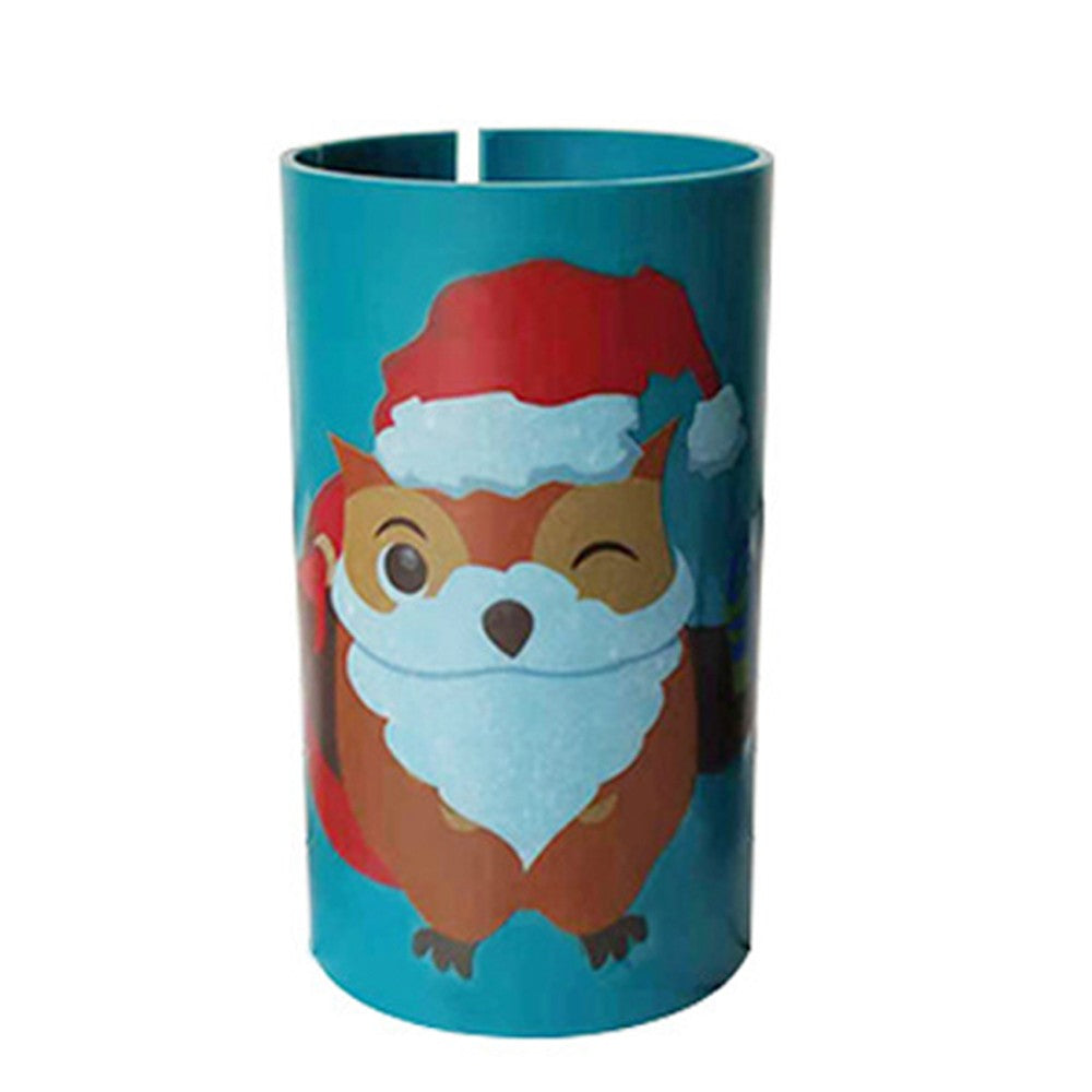 1Pc Christmas Sliding Wrapping Paper Cutter Tool Green